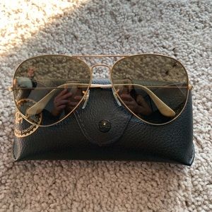 Large frame Aviator RayBans